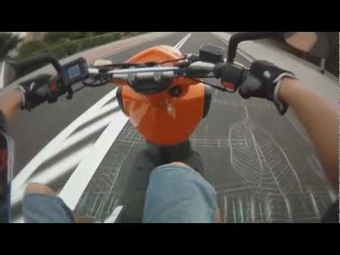 1st person pohled na stuntride trening