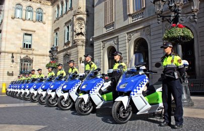BMW C Evolution v řadách POLICIE