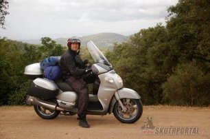 Moto Cesta 2012 na skok, do Španělska....