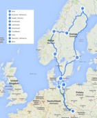 Švédsko a Norsko na skútru aneb 6369 km v sedle